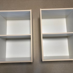 カラーボックス2個