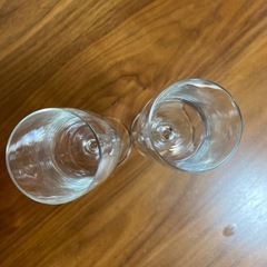 無印　シャンパングラス　の画像