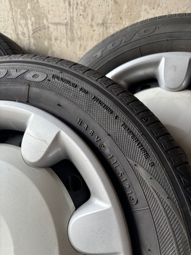 軽自動車用ホイール付き夏タイヤ