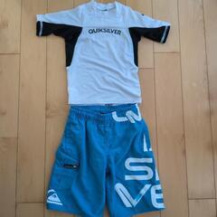 【キッズ】クイックシルバーQuickSilver水着ラッシュガー...