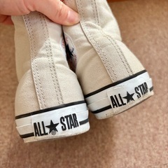 【CONVERSE 】ALL★STAR ハイカット/ライトグレーの画像