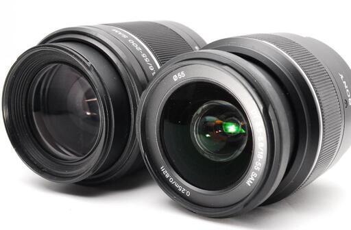 スマホへ簡単転送♥ SONY α55 ダブルレンズキット 初心者でも安心✨