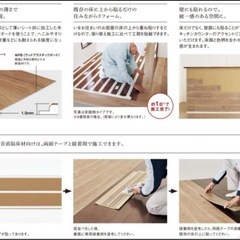 価格14.8万円相当★床材リフォーム用★パナソニック ウスイータ9ケース18畳分の画像
