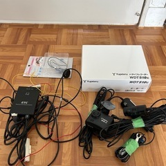 ドライブレコーダー前後用　ETCのセット　美品！！