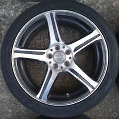 レイズ　グラムライツ　T57RZ 17インチ　ホイール　100-5H　+50　の画像