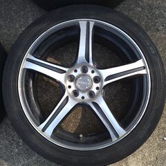 レイズ　グラムライツ　T57RZ 17インチ　ホイール　100-5H　+50　の画像