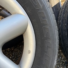 日産 純正ホイール付きタイヤ 215-65-16 4本の画像