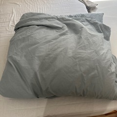 IKEA　掛け布団と カバー付きの画像