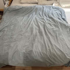 IKEA　掛け布団と カバー付き