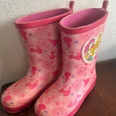 ディズニープリンセス レインブーツ 16cm
