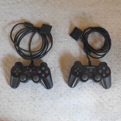 SCPH-10010 プレステ2 コントローラー 2個 play...