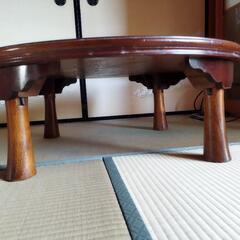 昭和レトロなちゃぶ台  丸テーブルの画像