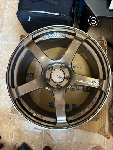 タイヤ、ホイール ADVANracing TC-4 8.5j+45