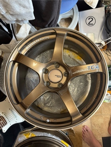 タイヤ、ホイール ADVANracing TC-4 8.5j+45