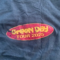 GREEN DAY マイクより直接もらったツアーTシャツの画像