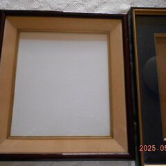 額縁・中古品・色紙入れ・２個の画像