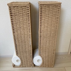 受付終了。トイレットペーパー　収納の画像
