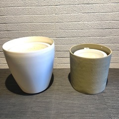 室内用の観葉植物の鉢×2セット