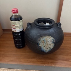 【8/6～8/11引取期間限定】信楽焼　花瓶の画像