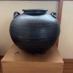【8/6～8/11引取期間限定】信楽焼　花瓶の画像