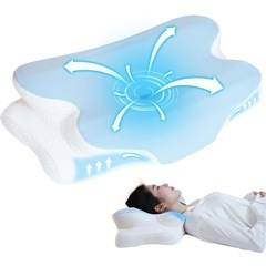 【新品未使用】① 枕 首が痛くならない 美容成分 pillow ...