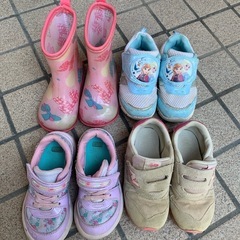 女の子用 スニーカー 長靴