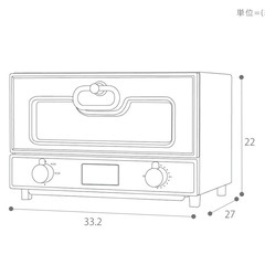 toffy トフィー　グリルオーブントースター　の画像