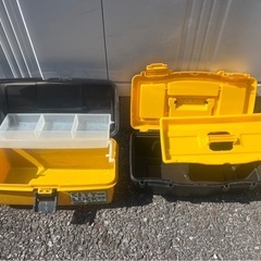中古 タックルボックス2個
の画像