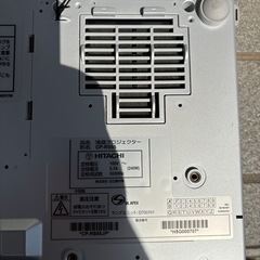 ［完了］液晶プロジェクター HITACHI CP-R555の画像