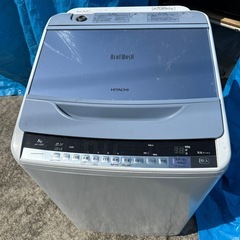日立洗濯機 BEATWASH 2017年製 8kg BW-V80...