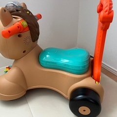 フィッシャープライス(fisher price) 3way のって! はずむよ! バイリンガル・ポニーウォーカーの画像