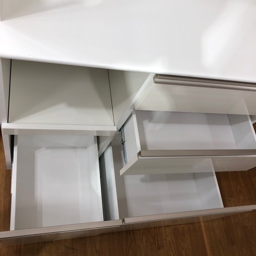 松田家具　２枚扉　　レンジボード　ホワイト　売ります！取りに来れる方限定！