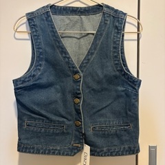 デニムベスト新品