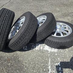  バリ溝 スタッドレスタイヤ 185/65R15 ヨコハマアイス...