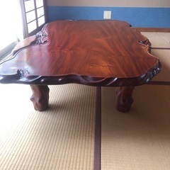 一枚板の座卓、誰かいりませんか？の画像