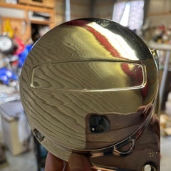 gt380 ジェネレーター　カバー　純正メッキ