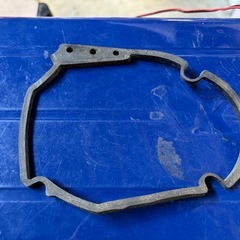 gt380 ジェネレーター　カバー　純正メッキの画像