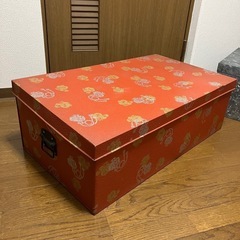 ☆衣装ケース　大サイズ　赤色　朱色