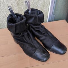 ラメ入りブーツ