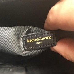 ロベルタディカメリーノ ハンドバッグ ポーチ付の画像