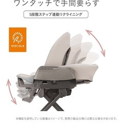 combi ハイローチェアの画像
