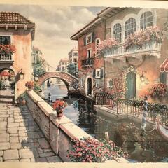 絵画　ペイジマン イタリアの午後の画像