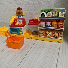アンパンマンコンビニ　おもちゃ　ままごとの画像