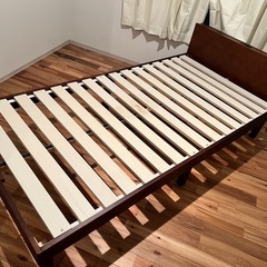 すのこのシングルベッド