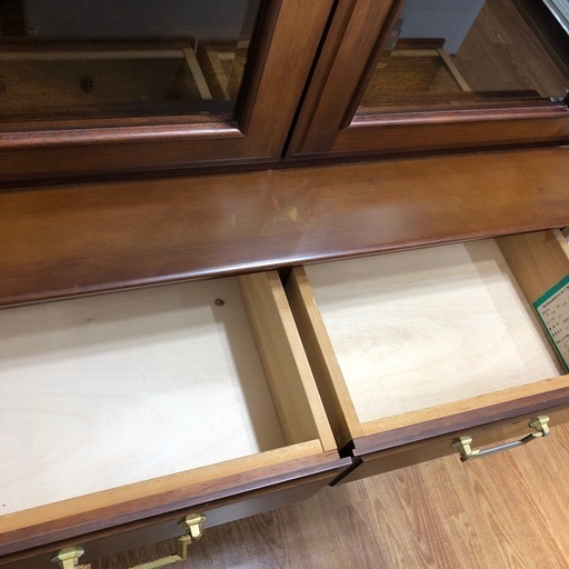 maruni 食器棚　2枚扉　地中海シリーズ　売ります！取りに来れる方限定！ maruni 食器棚 2枚扉 地中海シリーズ 売ります！取りに来れる方限定！