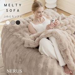 NERUS ふわとろソファ ビーズクッション②