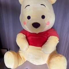 新品 くまのプーさん 赤いほっぺ　グランデぬいぐるみ