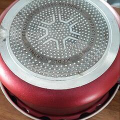 ティファール T-fal 圧力鍋 クリプソ ミニット デュオ ルージュ 5.2L（IH・ガス火対応）の画像