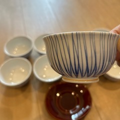 お湯呑み10客 茶托5個新品の画像