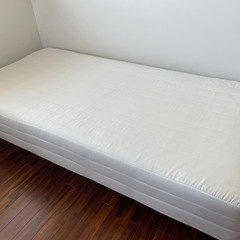 【配送可※別途費用】無印良品ベッド 脚付マットレス シングル　ベ...